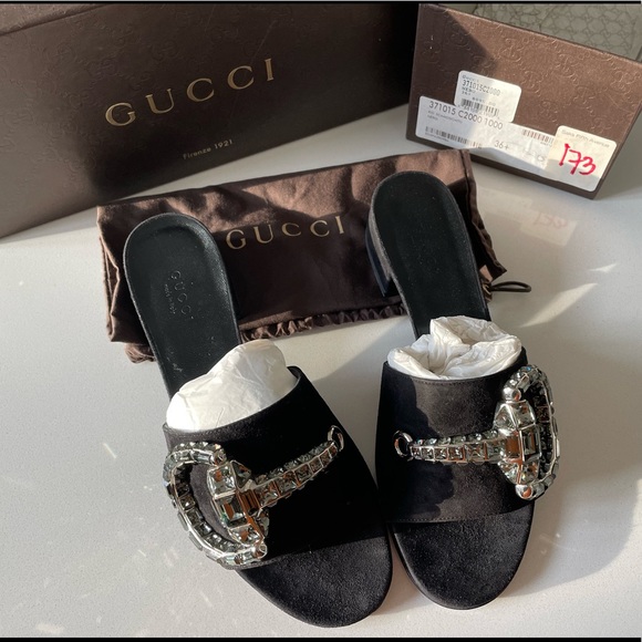 saks gucci sandals